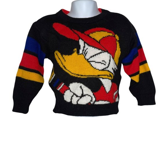 Disney Other - Rare Vintage Disney Prodigy Mickey & Friends Donald Duck Pullover Sweater L 4T